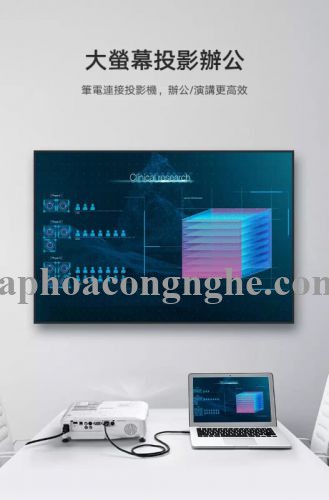 Ugreen 60176 3M màu đen Cáp tín hiệu HDMI 2.0 hỗ trợ 4K2K Đồng 100% HD134 30060176